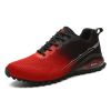 Hiking Shoes Men Trekking Mountain Climbing Boots Backpacking Non-slip Trail Hiking Sneakers Men's Amped Hiking Boots for Male - black red - 45