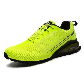 Hiking Shoes Men Trekking Mountain Climbing Boots Backpacking Non-slip Trail Hiking Sneakers Men's Amped Hiking Boots for Male - green - 44