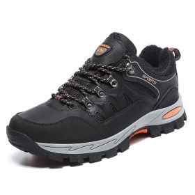 New Arrival Men Women Hiking Shoes Male Sport Outdoor Jogging Trekking Sneakers Big Size 48 Non-slip zapatos zapatillas hombre - black fur - 40