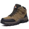 Large Size 48 Hiking Boots Men Summer Winter Outdoor Warm Fur Non Slip Fashion Women Footwear Boys Outdoor Work Ankle Boot Fall - Brown - 40