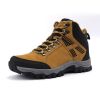 New Arrival Classics Style Men Hiking Shoes Lace Up Male Sport Walking Outdoor Jogging Trekking Sneakers Free Shipping High Top - gray - 43