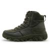 New Men's Military Boots High Top Outdoor Hiking Shoes Men Anti-collision Quality Army Tactical Sport Jogging Trekking Sneakers - green - 40