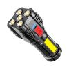 Portable High Lumen Camping Hiking Adventure Flashlight  - Black B - Flashlights