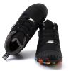 Winter Kids Shoes Boys Waterproof Hiking Shoes Plus Fur Warm Sport Running Shoes Non-slip Sneakers Outdoor Climbing Trainers - black boys shoes - 2.5