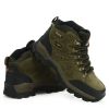 Large Size 48 Hiking Boots Men Summer Winter Outdoor Warm Fur Non Slip Fashion Women Footwear Boys Outdoor Work Ankle Boot Fall - Fur Brown - 36