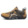 Spring Summer Men Outdoor Hiking Shoes Big Size Mens Mountain Climbing Trekking Sneakers Black Grey Mens Sport Shoes Hombre Male - light brown - 45