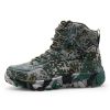 New Men's Military Boots High Top Outdoor Hiking Shoes Men Anti-collision Quality Army Tactical Sport Jogging Trekking Sneakers - black - 42