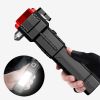 Portable LED Flashlight Multifunctional Work Light for Car Outdoor Camping Hiking Adventure - Black B - Flashlights