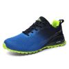 Hiking Shoes Men Trekking Mountain Climbing Boots Backpacking Non-slip Trail Hiking Sneakers Men's Amped Hiking Boots for Male - blue - 43