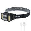 Rechargeable LED Headlamp for Camping Cycling Hiking Hunting - Style A - Headlamp